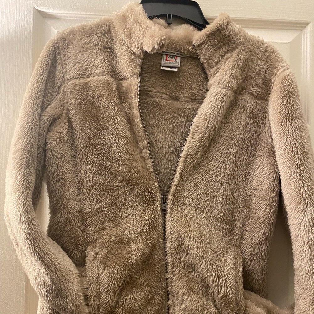 soft fur jacket small